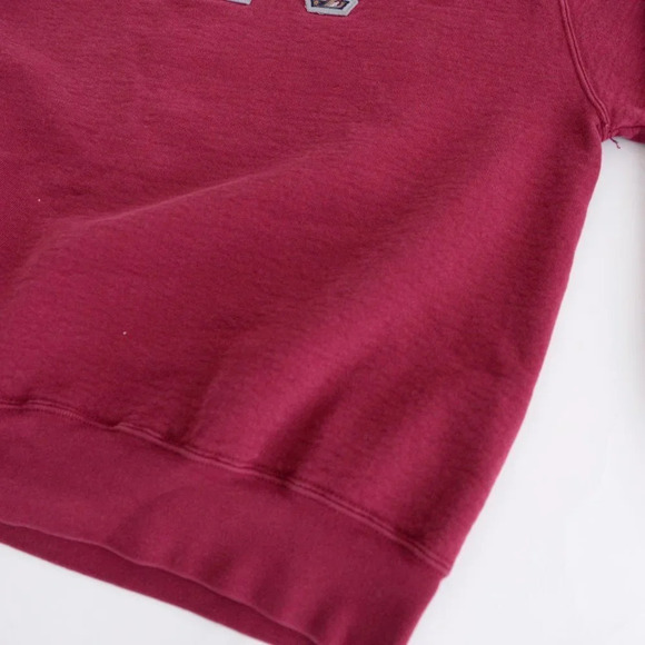 Fruit of the Loom Super Cotton Maroon Beta Sigma Phi Fraternity Sweater - Large - Picture 6 of 14